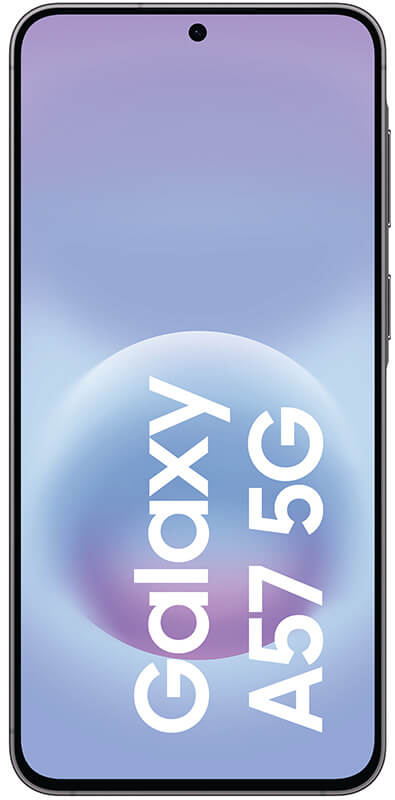 Samsung Galaxy A57 5G Awesome Gray, Vorderansicht