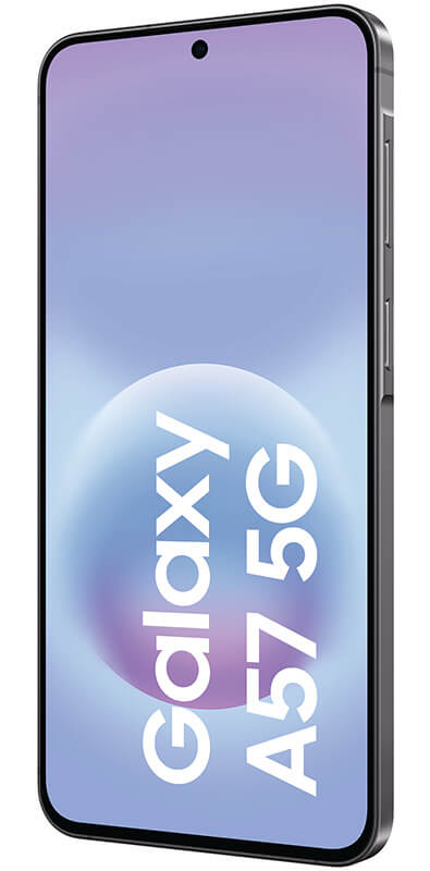 Samsung Galaxy A57 5G Awesome Gray, Seitenansicht
