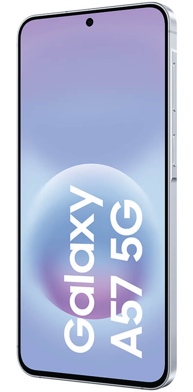 Samsung Galaxy A57 5G Awesome Icyblue, Seitenansicht