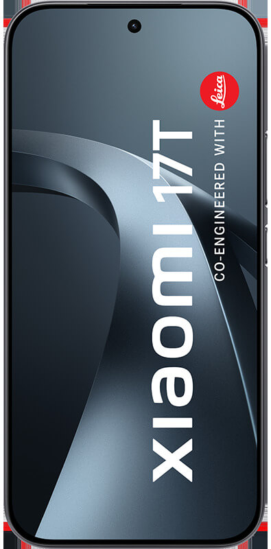 Xiaomi 17T Black, Vorderansicht