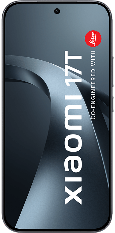 Xiaomi 17T Black, Vorderansicht