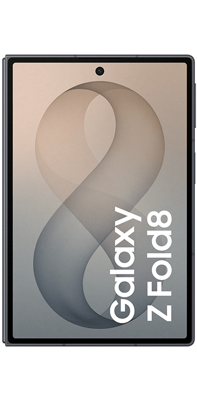 Samsung Galaxy Z Fold 8 Graphite, Vorderansicht