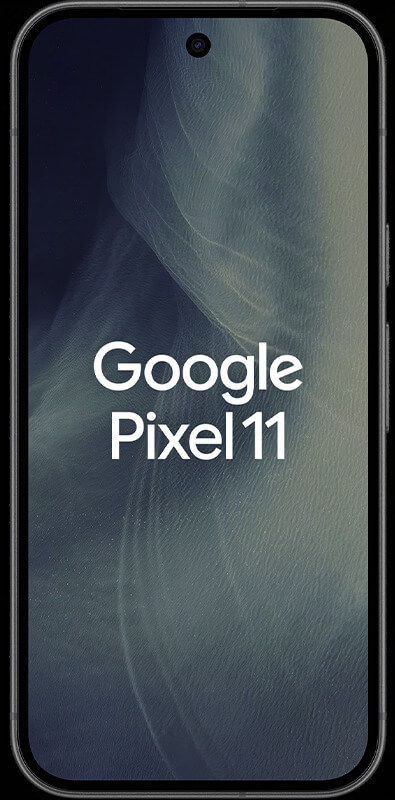 Google Pixel 11 Obsidian, Vorderansicht