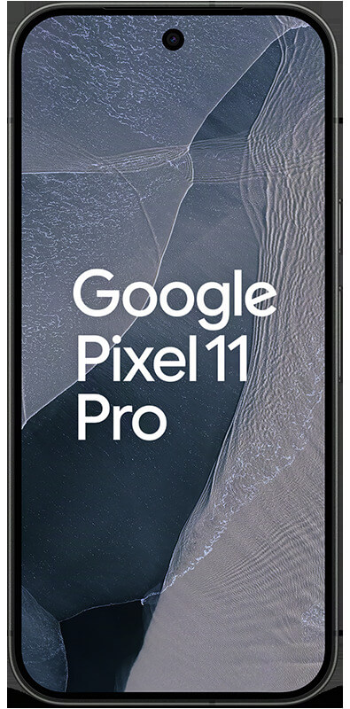 Google Pixel 11 Pro Obsidian, Vorderansicht