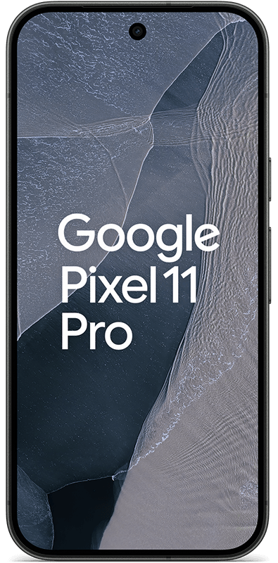 Google Pixel 11 Pro Obsidian, Vorderansicht