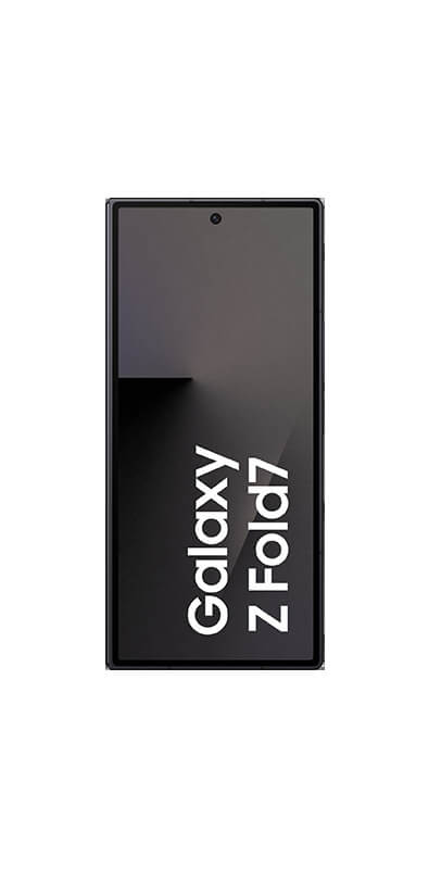 Samsung Galaxy Z Fold7 Jetblack, Vorderansicht