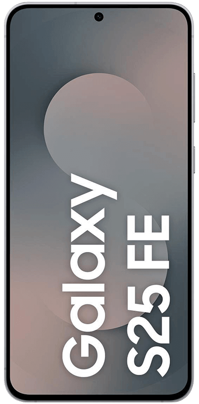 Samsung Galaxy S25 FE Jetblack, Vorderansicht