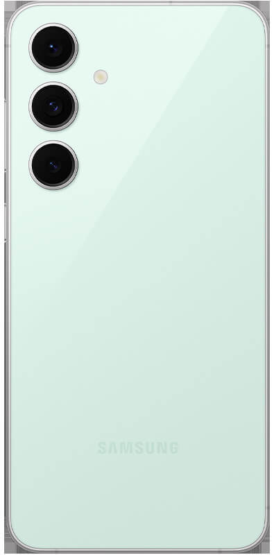 Samsung Galaxy S24 FE Mint, Rückansicht