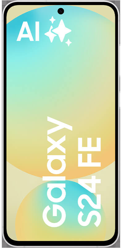 Samsung Galaxy S24 FE Yellow, Vorderansicht