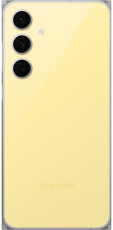 Samsung Galaxy S24 FE Yellow, Rückansicht