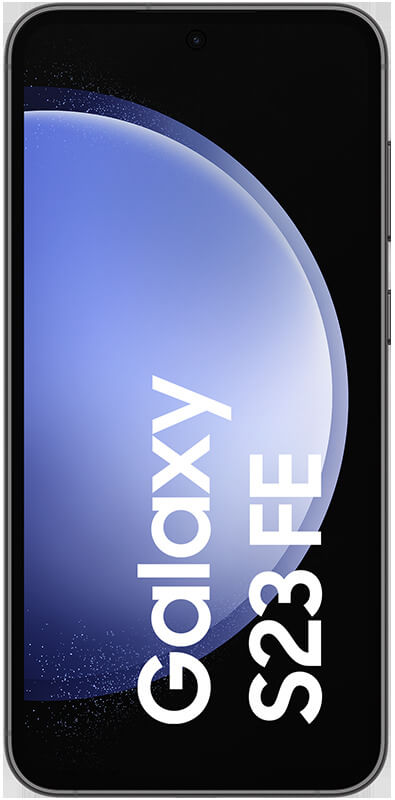 Samsung Galaxy S23 FE 5G Graphite, Vorderansicht
