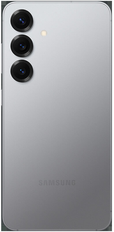 Samsung Galaxy S25 Silver Shadow, Rückansicht