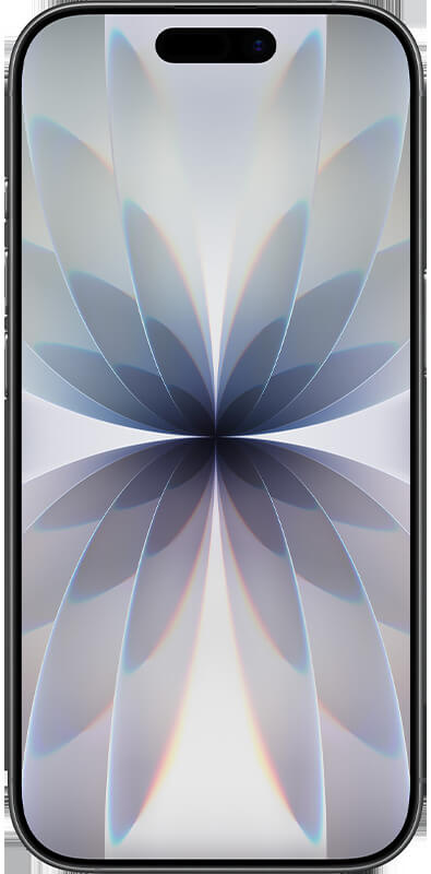 Apple iPhone 17 Schwarz, Vorderansicht