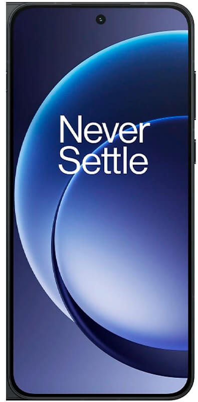 OnePlus 15R Infinite Charcoal Black, Vorderansicht