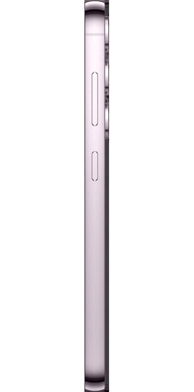 Samsung Galaxy S23 5G Lavender, Seitenansicht