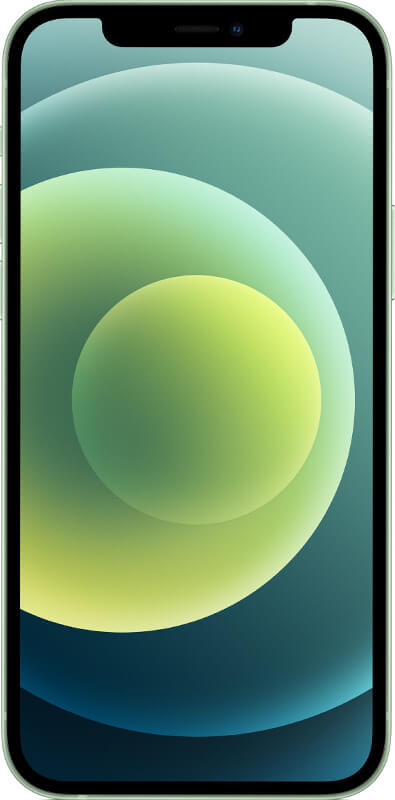 Apple iPhone 12 Grün, Vorderansicht
