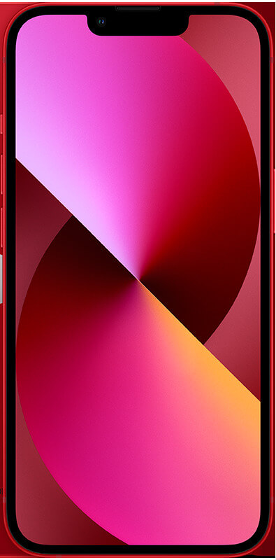 Apple iPhone 13 PRODUCT(RED), Vorderansicht