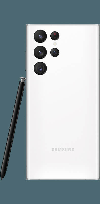 Samsung Galaxy S22 Ultra 5G White, Seitenansicht