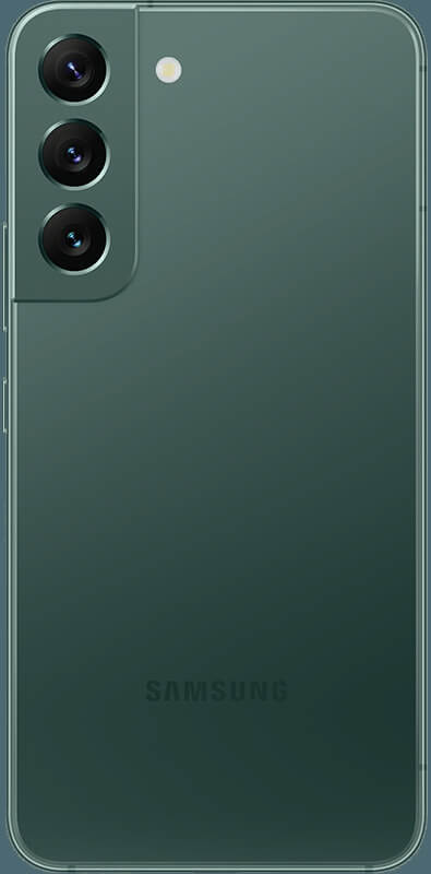 Samsung Galaxy S22 5G Green, Seitenansicht