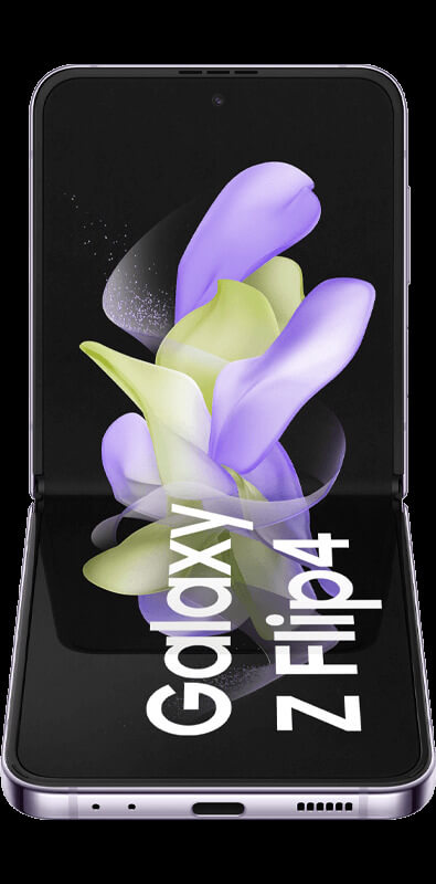 Samsung Galaxy Z Flip 4 5G Bora Purple, Vorderansicht