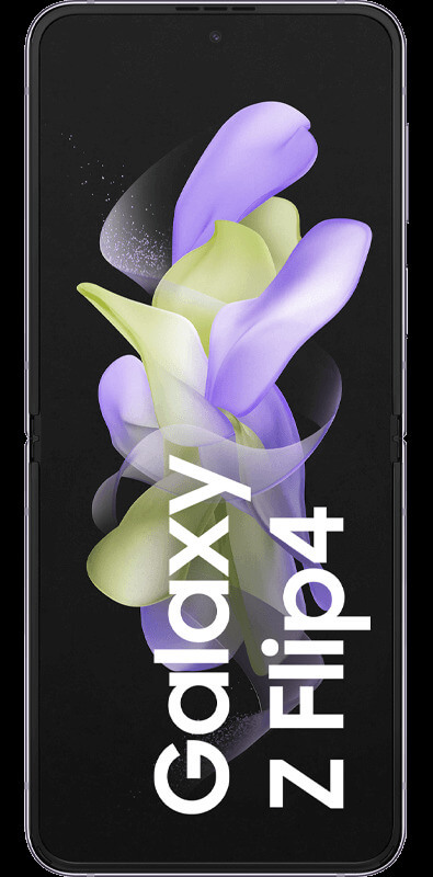 Samsung Galaxy Z Flip 4 5G Bora Purple, Rückansicht