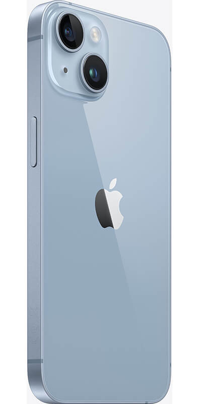 Apple iPhone 14 Blue, Seitenansicht