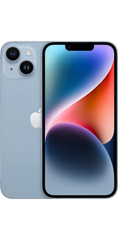 Apple iPhone 14 Blue, Rückansicht