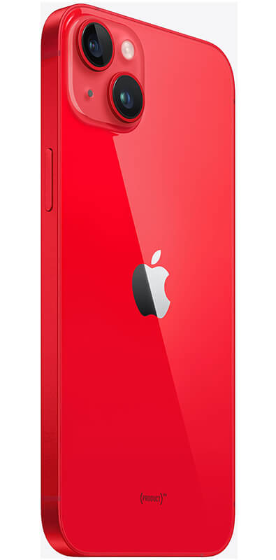 Apple iPhone 14 Plus (PRODUCT)RED, Seitenansicht