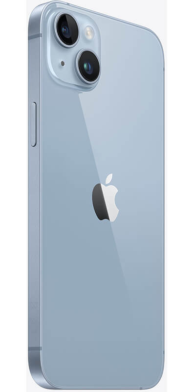 Apple iPhone 14 Plus Blue, Seitenansicht