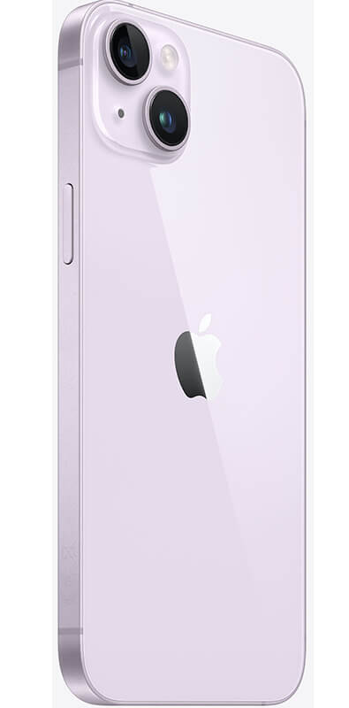 Apple iPhone 14 Plus Purple, Seitenansicht