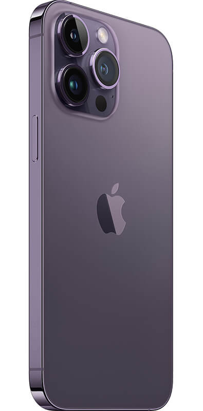 Apple iPhone 14 Pro Max Deep Purple, Seitenansicht