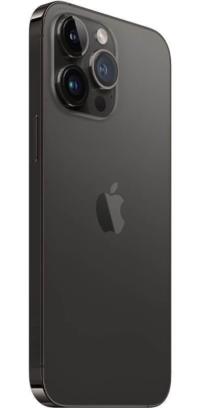 Apple iPhone 14 Pro Max Space Black, Seitenansicht