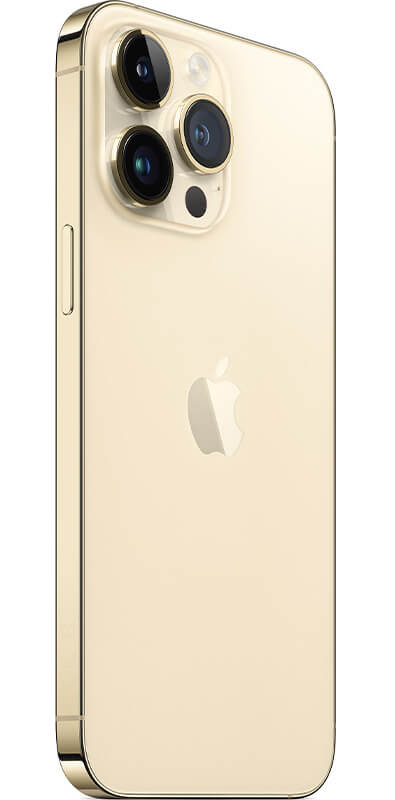 Apple iPhone 14 Pro Max Gold, Seitenansicht
