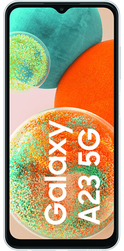 Samsung Galaxy A23 5G White, Vorderansicht