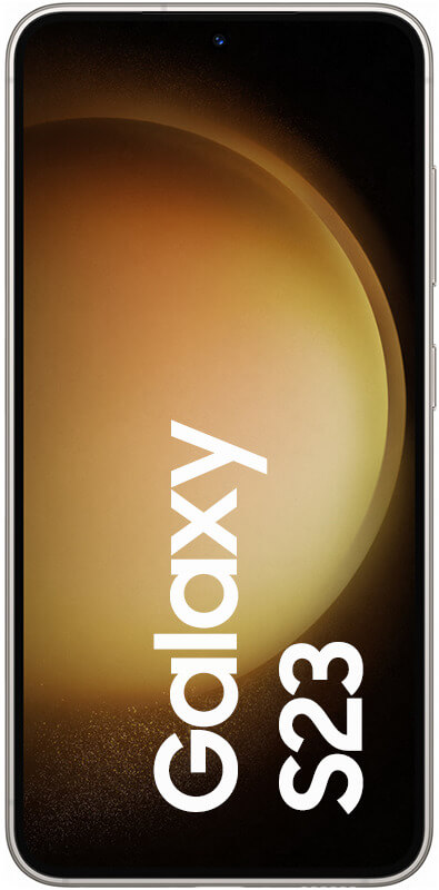 Samsung Galaxy S23 5G Cream, Vorderansicht