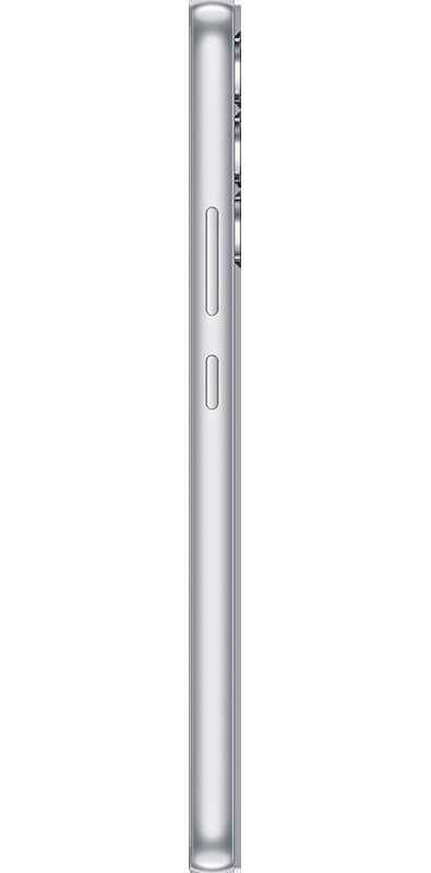 Samsung Galaxy A34 5G  Awesome Silver, Seitenansicht