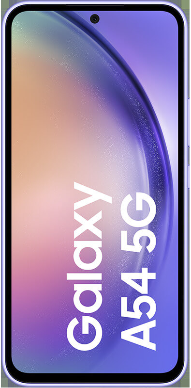 Samsung Galaxy A54 5G  Awesome Violet, Vorderansicht