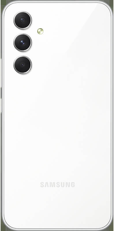 Samsung Galaxy A54 5G  Awesome White, Rückansicht