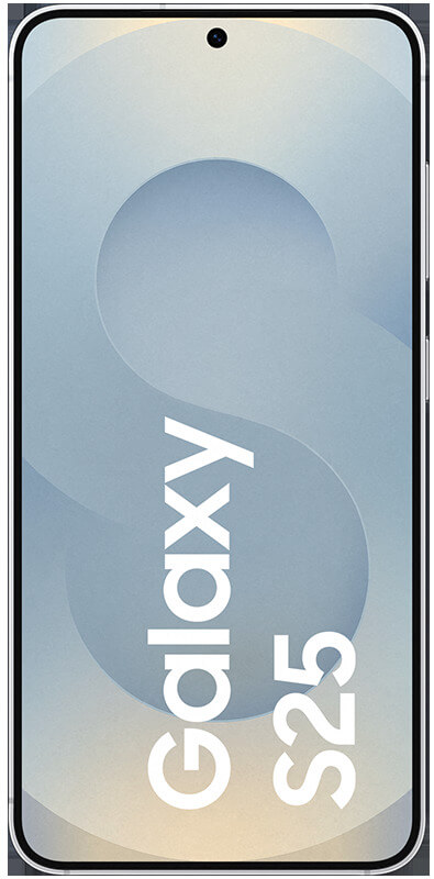 Samsung Galaxy S25 Silver Shadow, Vorderansicht