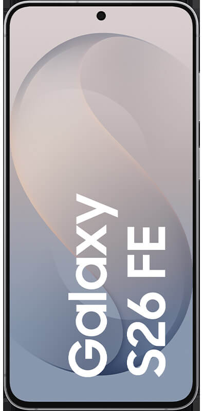 Samsung Galaxy S26 FE Black, Vorderansicht
