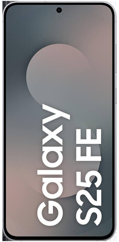 Samsung Galaxy S25 FE Jetblack, Vorderansicht