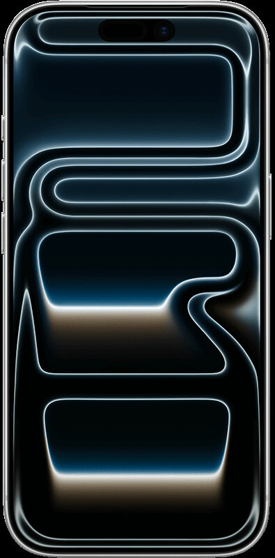 Apple iPhone 17 Pro Silber, Vorderansicht