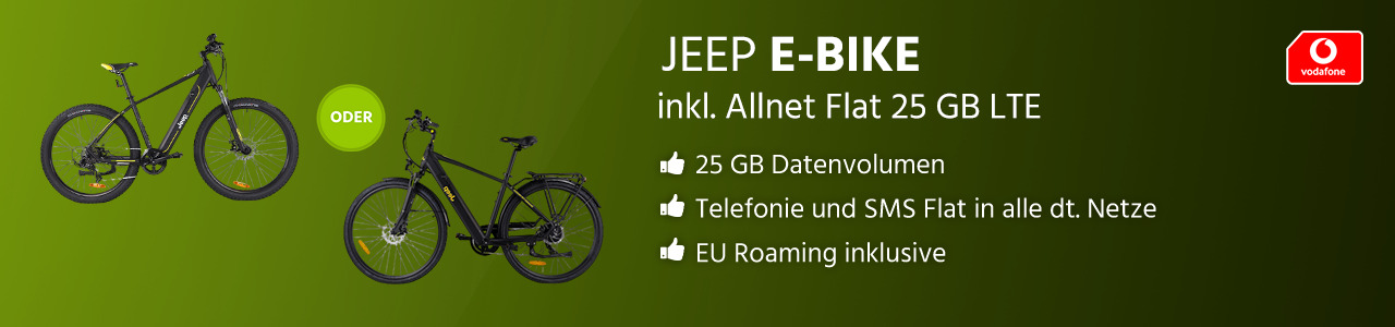 D2 Allnet Flat 25 GB inkl. E-Bike