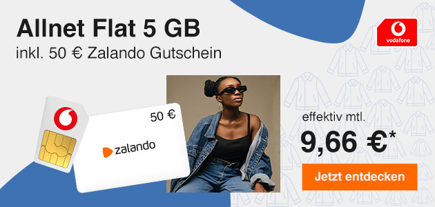 Allnet Flat 5 GB inkl. 50€ Zalando Gutschein