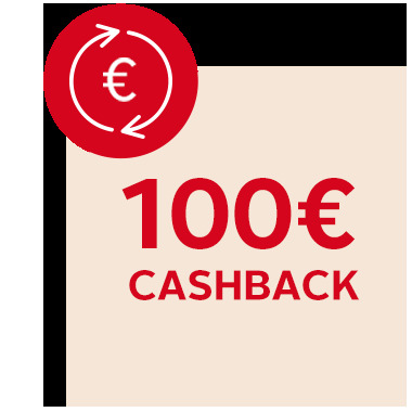 100 Euro Cashback