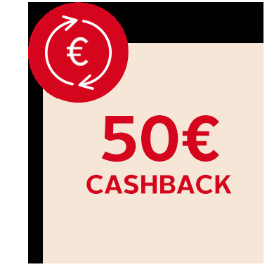 50 Euro Cashback