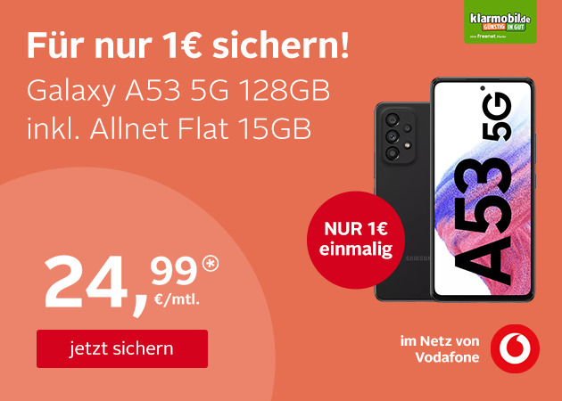 Allnet Flat 15 GB inkl. Galaxy A53